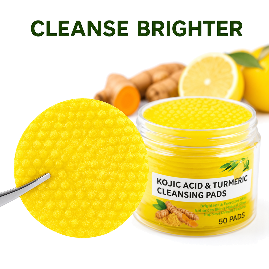 Kojic Acid & Turmeric Cleansing Pads