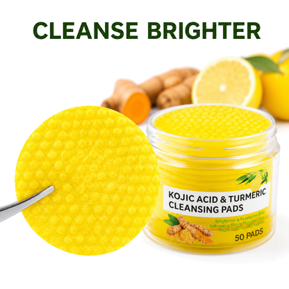 Kojic Acid & Turmeric Cleansing Pads