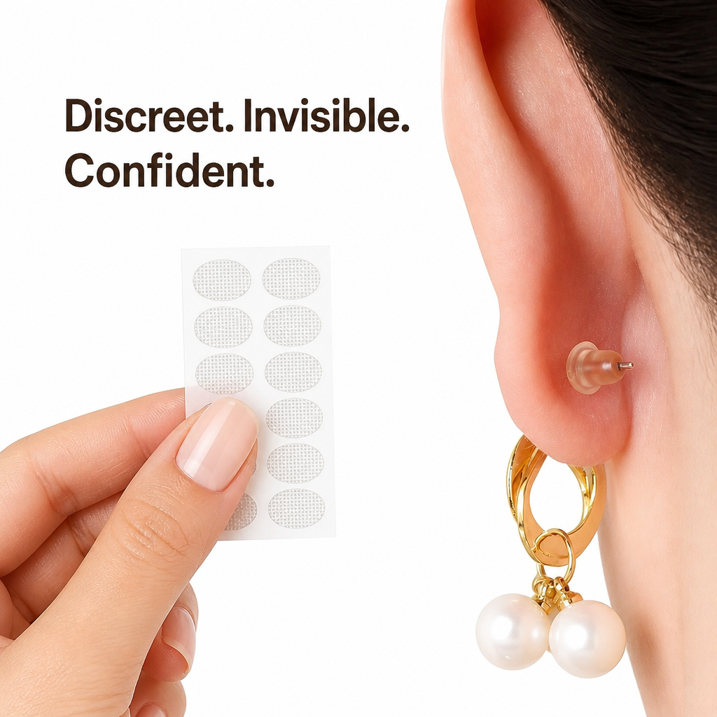 Invisible Earlobe Support Patches