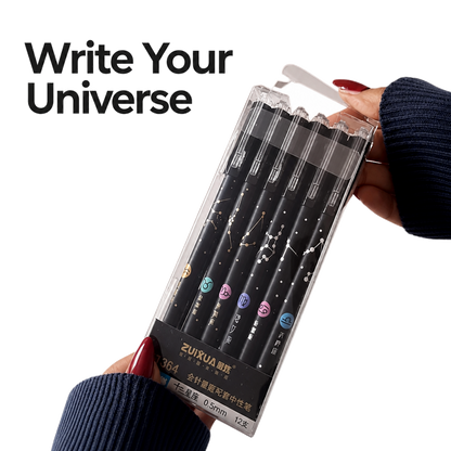 Gel Pen Set (Pack Of 6)