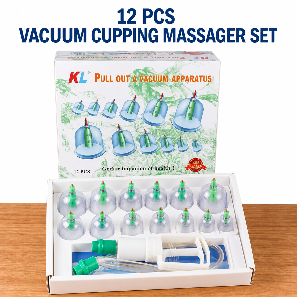 Vacuum Cupping Massager Set