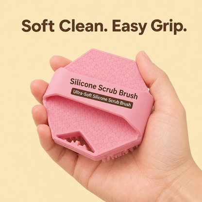 Silicone Massage Bath Brush (Pack of 2)