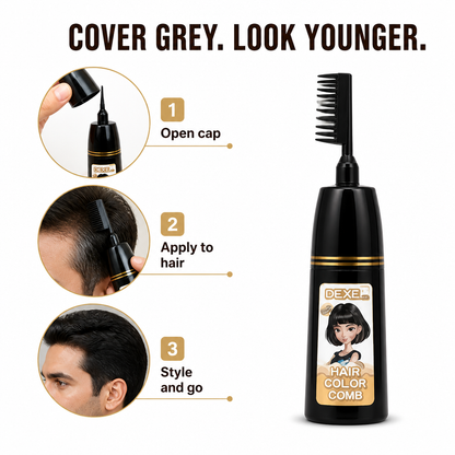 Instant Hair Color Comb