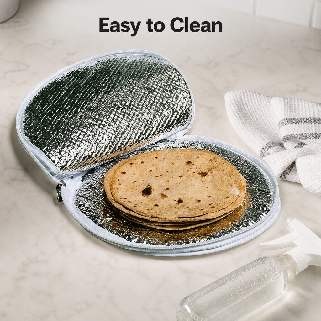 Insulated Roti Cover with Zipper