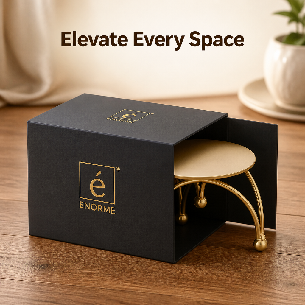 Gold Metal Candle Holder(Buy 1 Get 1 Free)