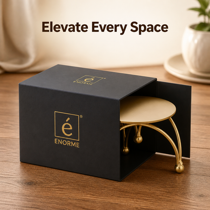Gold Metal Candle Holder(Buy 1 Get 1 Free)