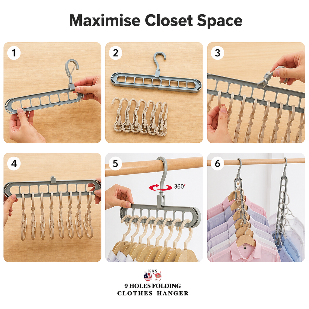 9-Hole Smart Hanger(Buy 1 Get 1 Free)