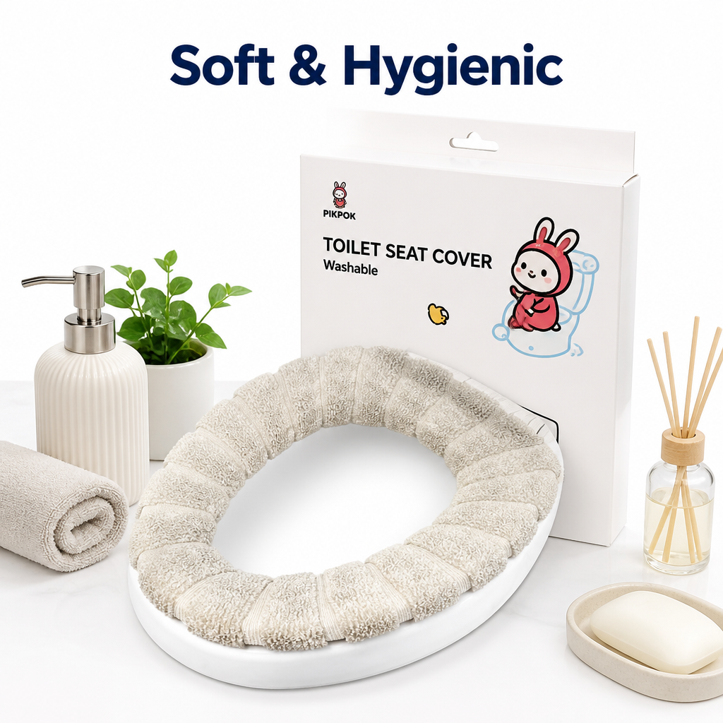 Plush Toilet Seat Cover