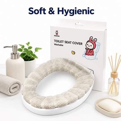 Plush Toilet Seat Cover