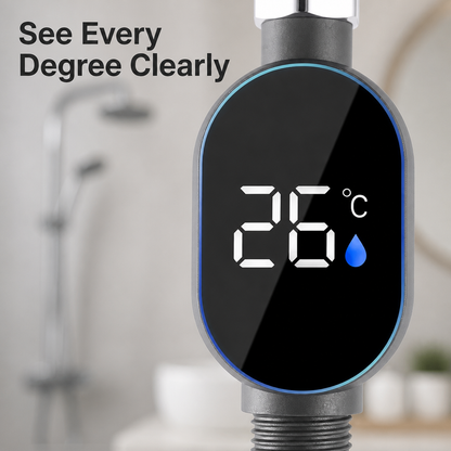 Digital LED Faucet Thermometer