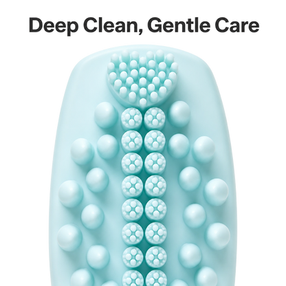 Silicone Shampoo Brush Bottle