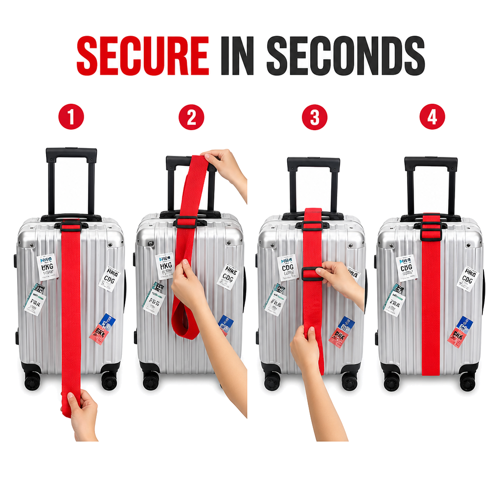 Adjustable Luggage Strap