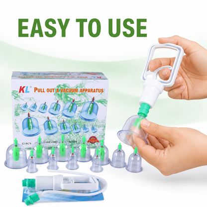 Vacuum Cupping Massager Set