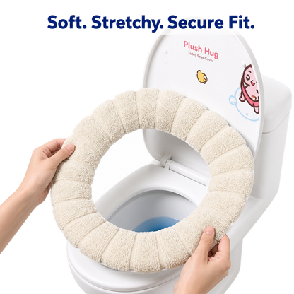 Plush Toilet Seat Cover