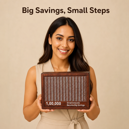 Wooden Money Saving Box