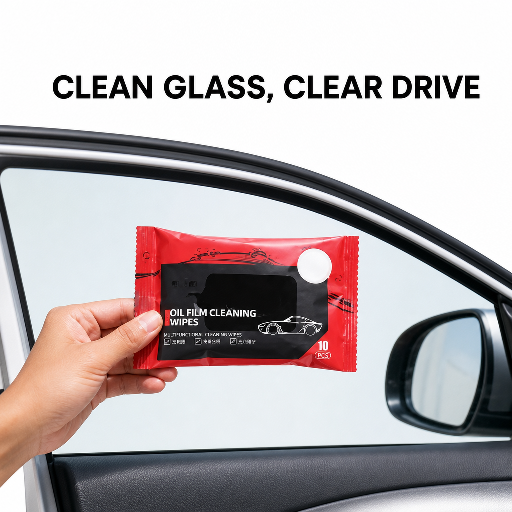 Car Glass Cleaning Wipes