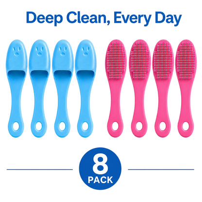 Silicone Facial Cleansing Brush(Pack Of 4)