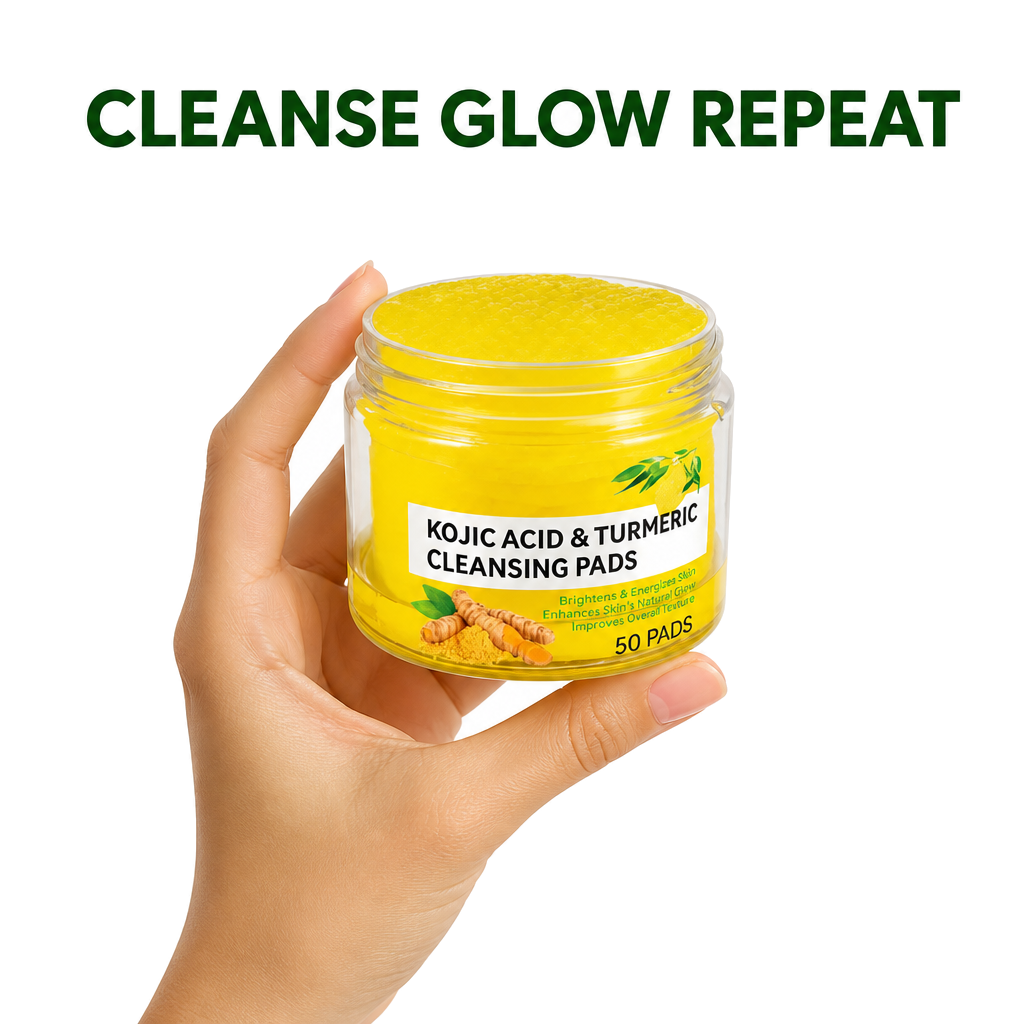 Kojic Acid & Turmeric Cleansing Pads